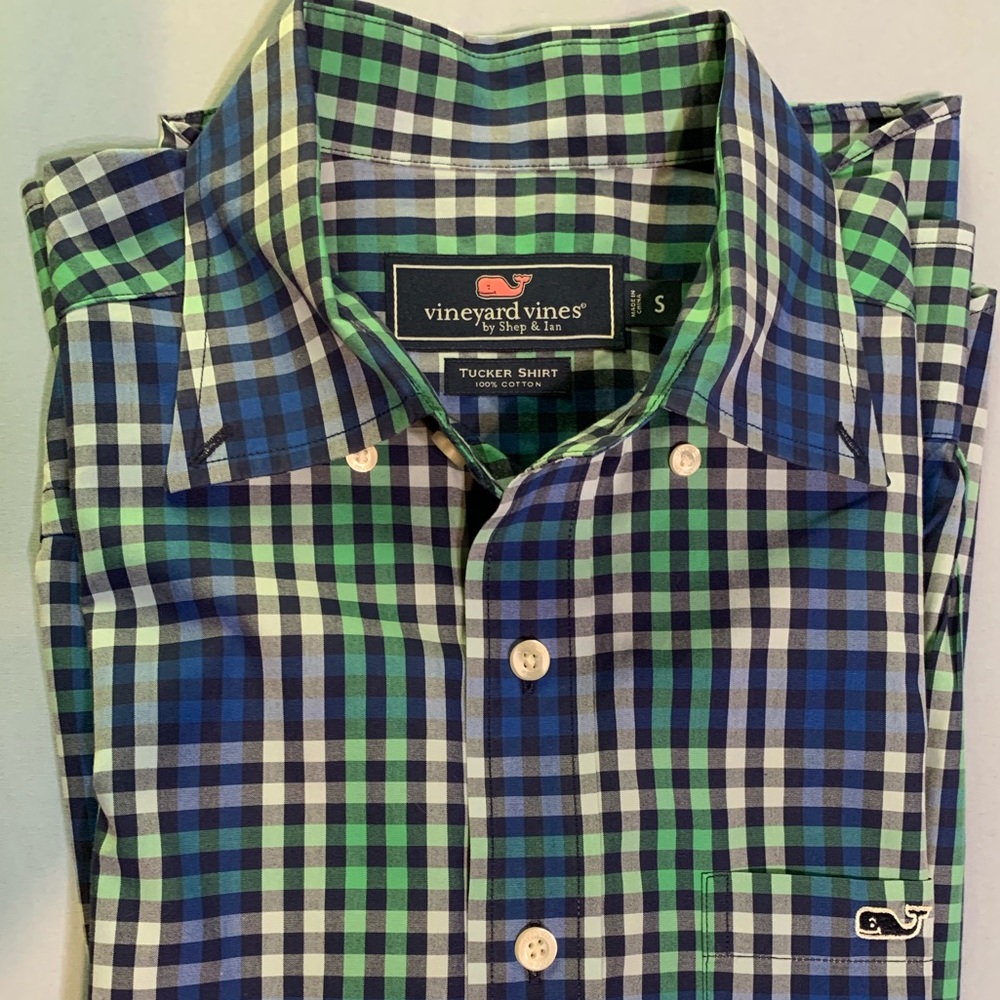 Vineyard Vines Tucker Gingham Button Down Shirt